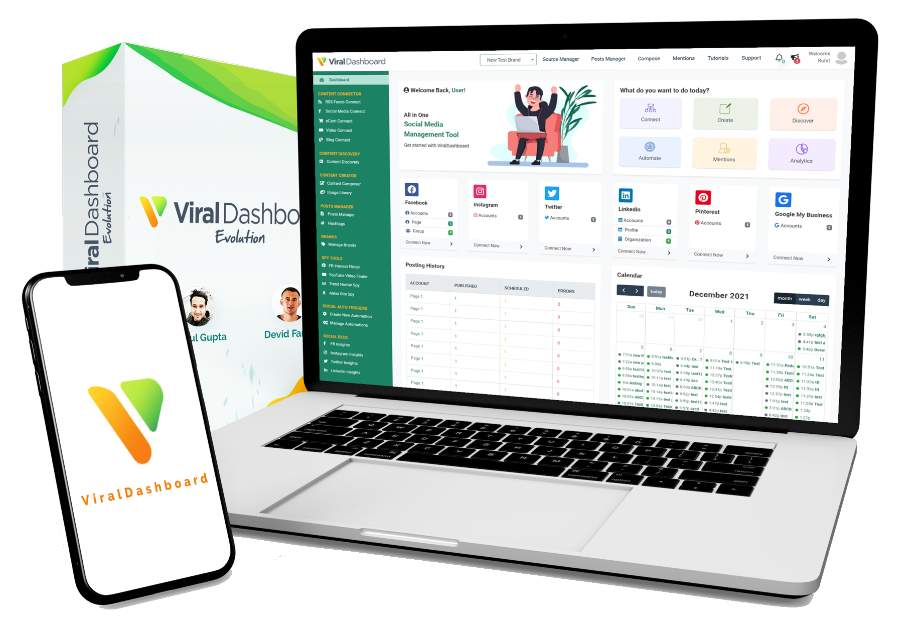 Viral Dashboard Evolution: Go Viral Automation