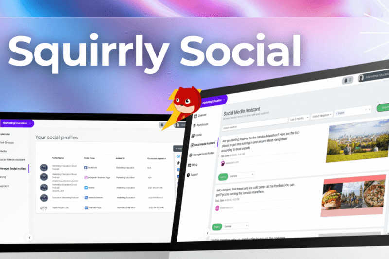 Go Viral with Squirrly Social Media, DFY in Minutes.