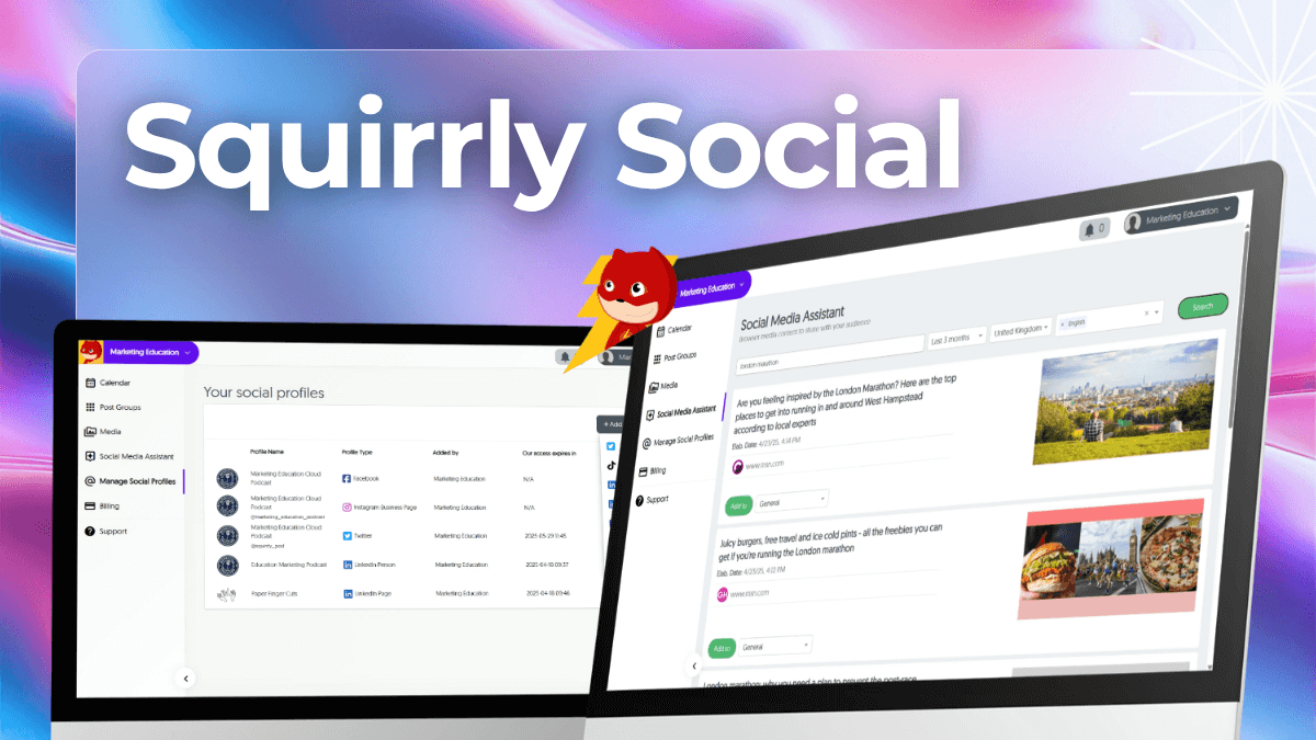 One Year of Social Media Posts. In a Flash