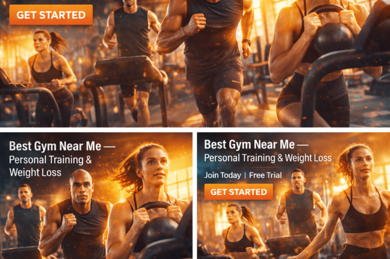 Ads for gyms
