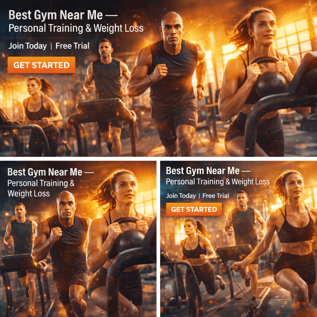 Ads for gyms